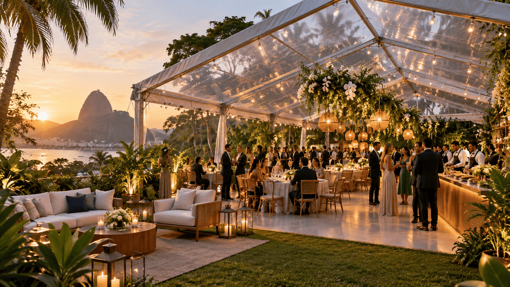 Locação de Toldo Cristal para Festas e Eventos no Rio de Janeiro